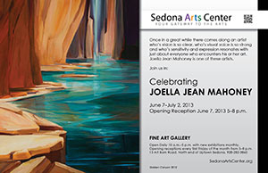 SAC Celebrating Joella Jean Mahoney June 7-July 2, 2013